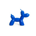 Electric Blue Balloon Dog Candle