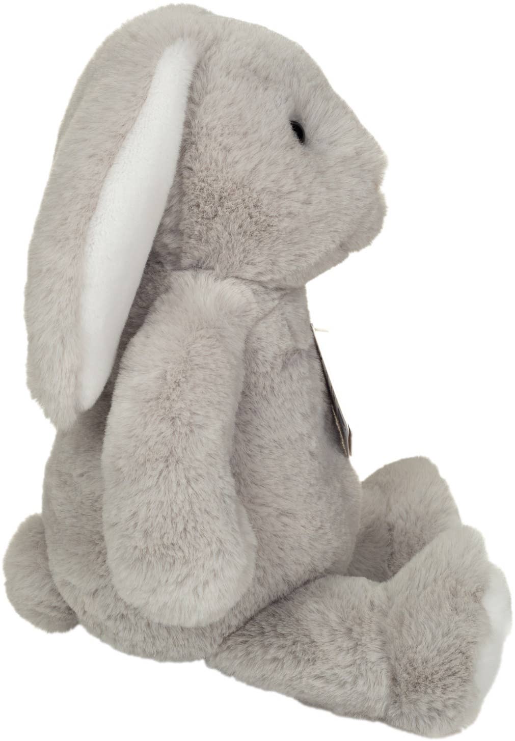 Peluche lapin Abby gris