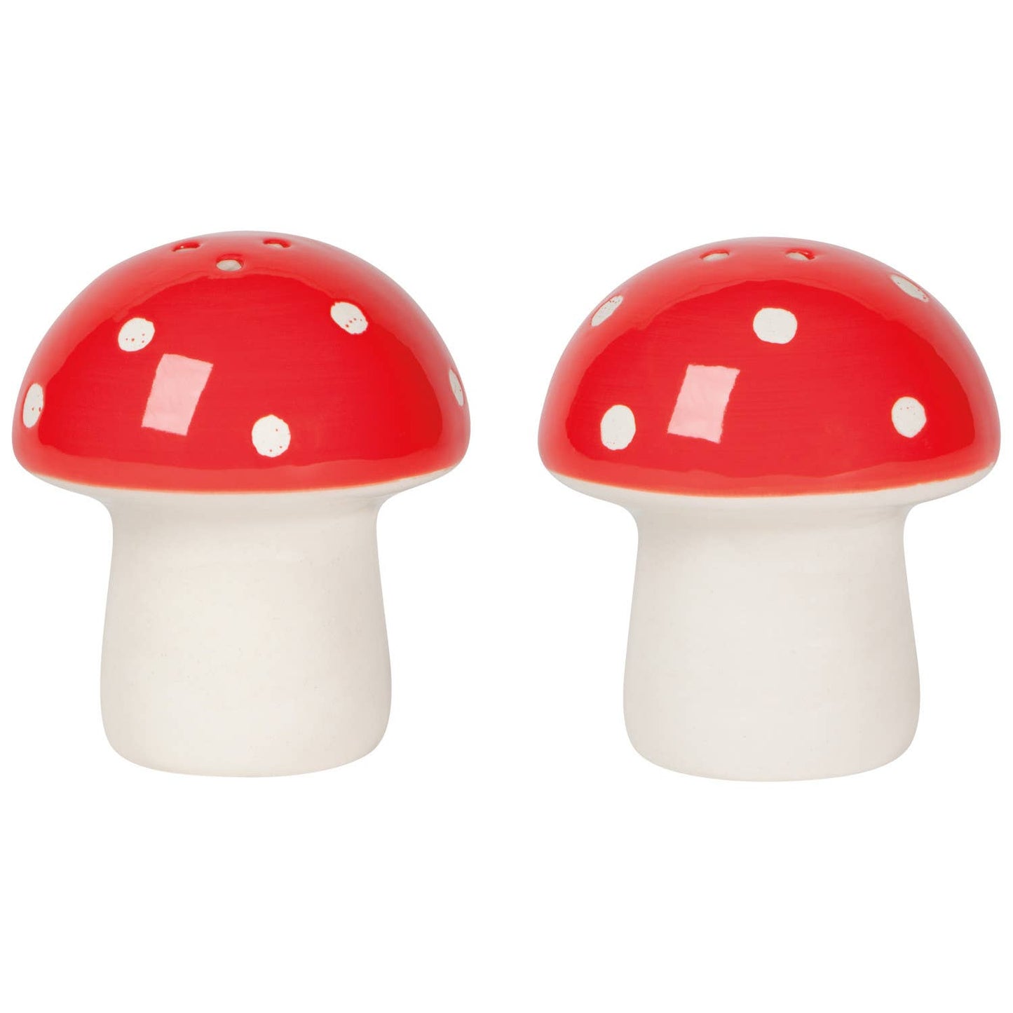 Salt and pepper Mushrooms Fly Agaric