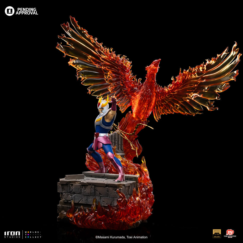 Phoenix Ikki Statue - Saint Seiya - Deluxe Art Scale 1/10 - Iron Studios