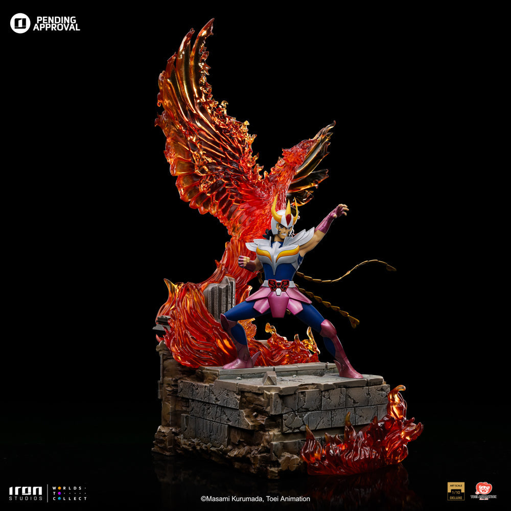 Phoenix Ikki Statue - Saint Seiya - Deluxe Art Scale 1/10 - Iron Studios