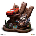 Lightning McQueen & Tow Mater Statue - Cars - Deluxe Art Scale 1/10 - Disney Classics