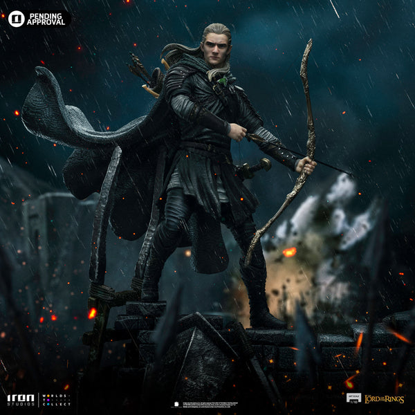 Statue Legolas Unleashed - the Lord of the Rings - Art Scale 1/10