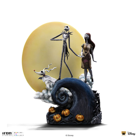 Jack and Sally Statue - Nightmare Before Christmas - Deluxe Art Scale 1/10 - Iron Studios