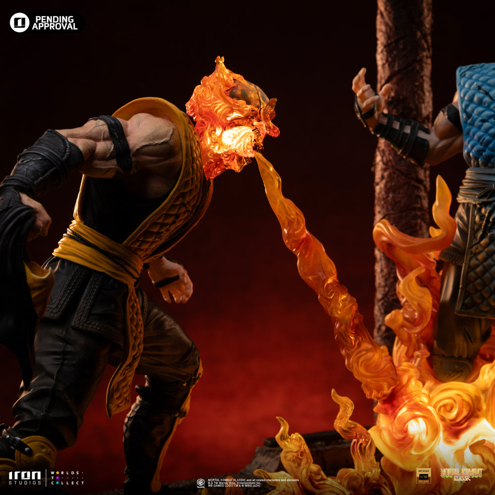 Statue Scorpion Fatality - Mortal Kombat - Art Scale 1/10