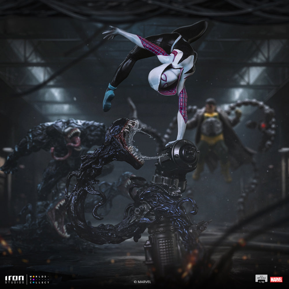 Statue Ghost-Spider - Spider-Man vs Villains Diorama - Art Scale 1/10 - Marvel Comics