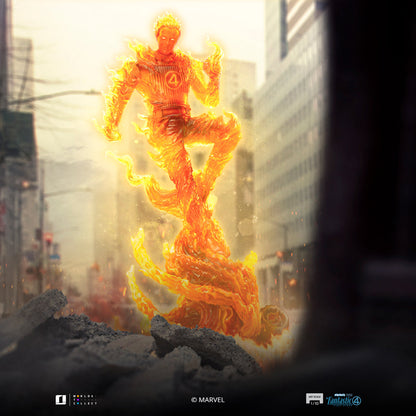 Statue Human Torch - The Fantastic Four: First Steps - Art Scale 1/10