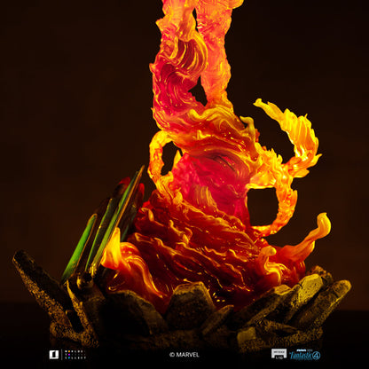 Statue Human Torch - The Fantastic Four: First Steps - Art Scale 1/10
