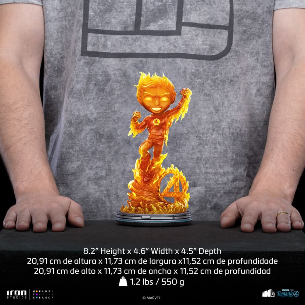 Figurine Human Torch - The Fantastic Four: First Steps - Mini Co.