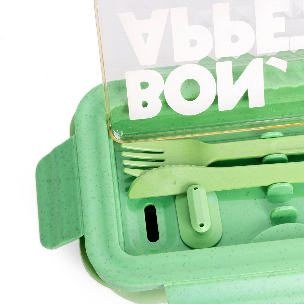 Bon Appétit Green Lunch Box