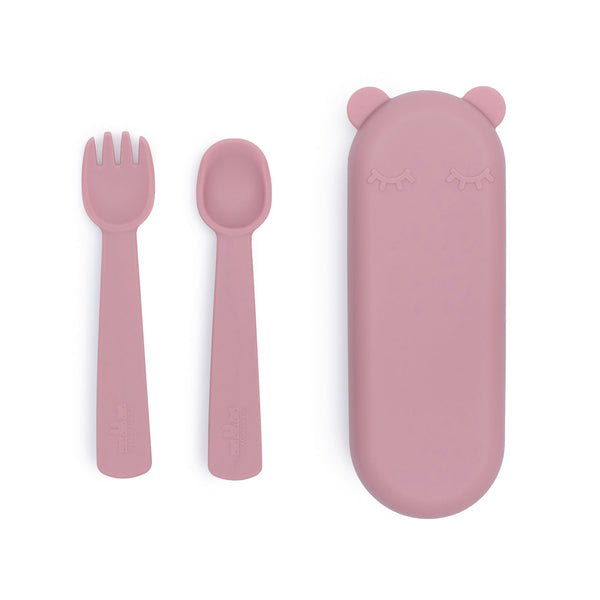 Babybestekset in de kleur Dusty Rose