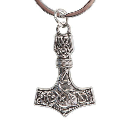 Viking Hammer Keychain - Mjölnir