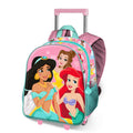 Kleiner 3D-Rucksack mit Rollen Disney Prinzessinnen « Charm »