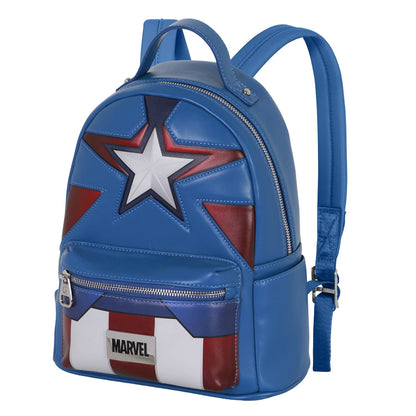 Marvel Captain America Courage Heady Backpack, Blue