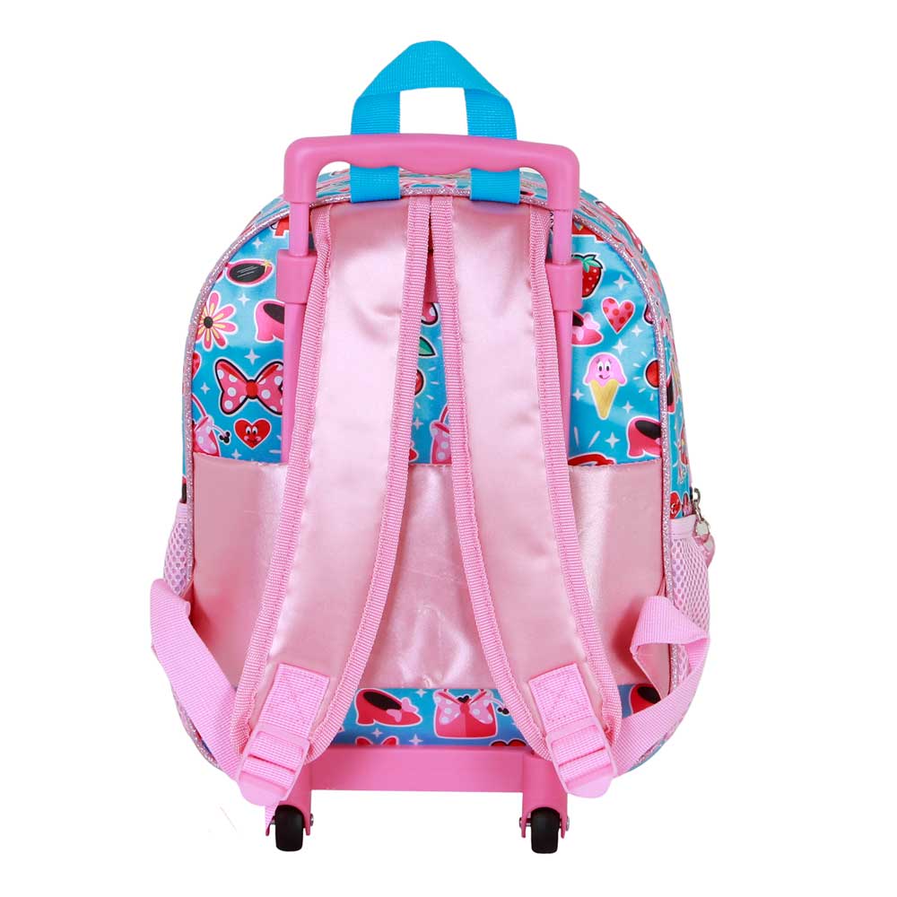 Kleiner 3D-Rucksack mit Rollen Disney Minnie Mouse « Happiness »