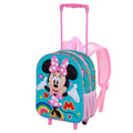 Kleiner 3D-Rucksack mit Rollen Disney Minnie Mouse « Greet »