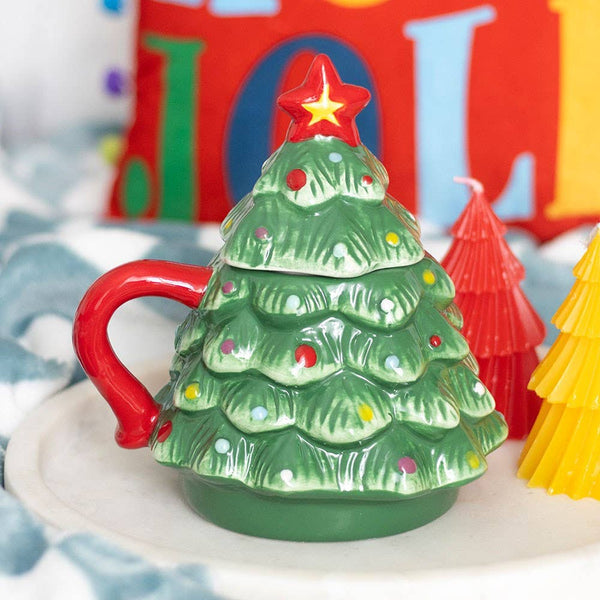 Nostalgische kerstboommok