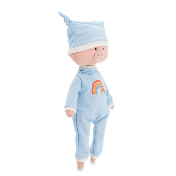 Peluche en coton, Cotti Motti, Nicky le petit cochon-29cm-0+