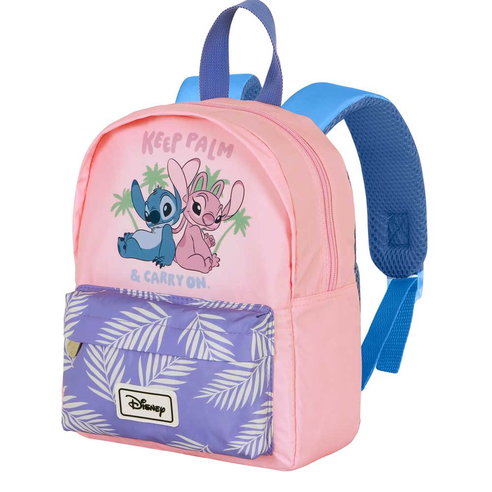 Sac à Dos Préscolaire Joy Disney Lilo & Stitch « Keep » – Rose