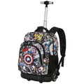GTS FAN Rucksack mit Rollen Marvel Captain America « Comic »