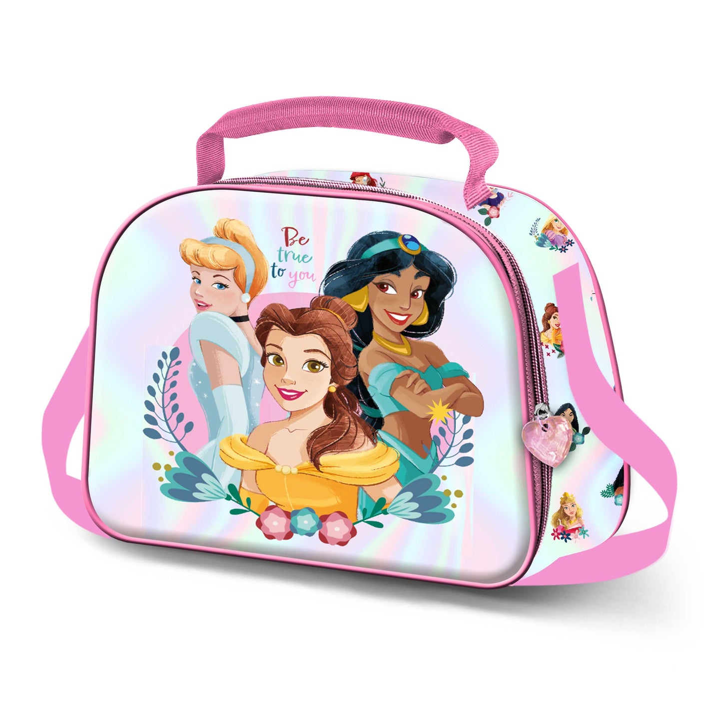 Sac Repas 3D Disney Princesses « Floral »