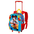 Kleiner 3D-Rucksack mit Rollen Disney Mickey Mouse « Scooter »