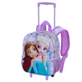 Disney Frozen 2 « Beauty » Small 3D Wheeled Backpack