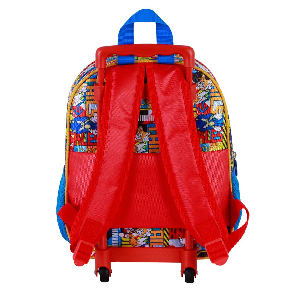 Sonic the Hedgehog « SEGA Unstoppable » Small 3D Wheeled Backpack