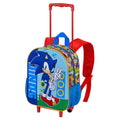 Sonic the Hedgehog « SEGA Unstoppable » Small 3D Wheeled Backpack