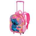 Kleiner 3D-Rucksack mit Rollen Disney Lilo & Stitch « Cute »