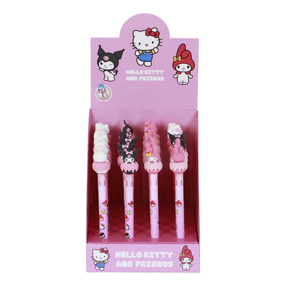 Stylo gel effaçable Hello Kitty « Mix » — visuel de l’assortiment, article vendu à l’unité