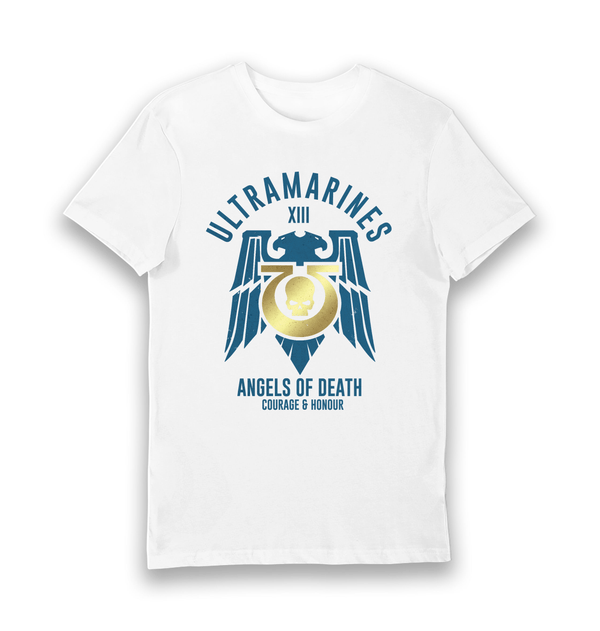 T-shirt adulte Warhammer 40,000 Ultramarines Courage and Honour