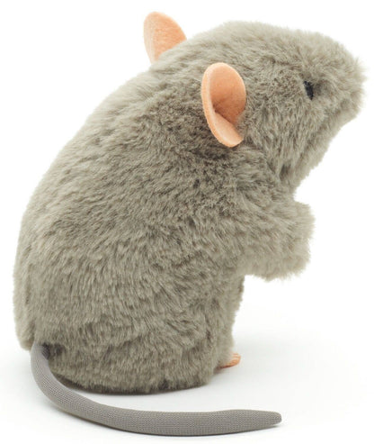 Muis, zittend, 15 cm (hoogte) - knuffel/pluche