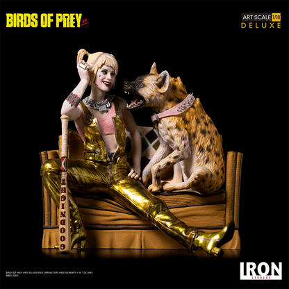 Harley Quinn & Bruce Deluxe Statue - Art Scale 1/10 - Birds of Prey - Iron Studios