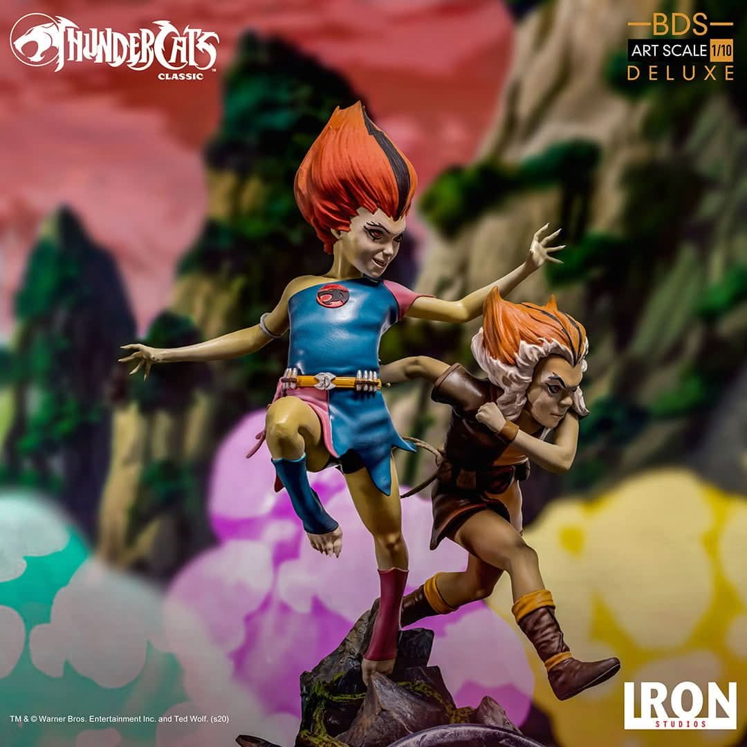 Wilykit & Wilykat Statue - Thundercats - Art Scale 1/10 - Iron Studios