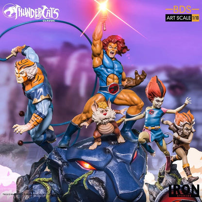 Wilykit & Wilykat Statue - Thundercats - Art Scale 1/10 - Iron Studios