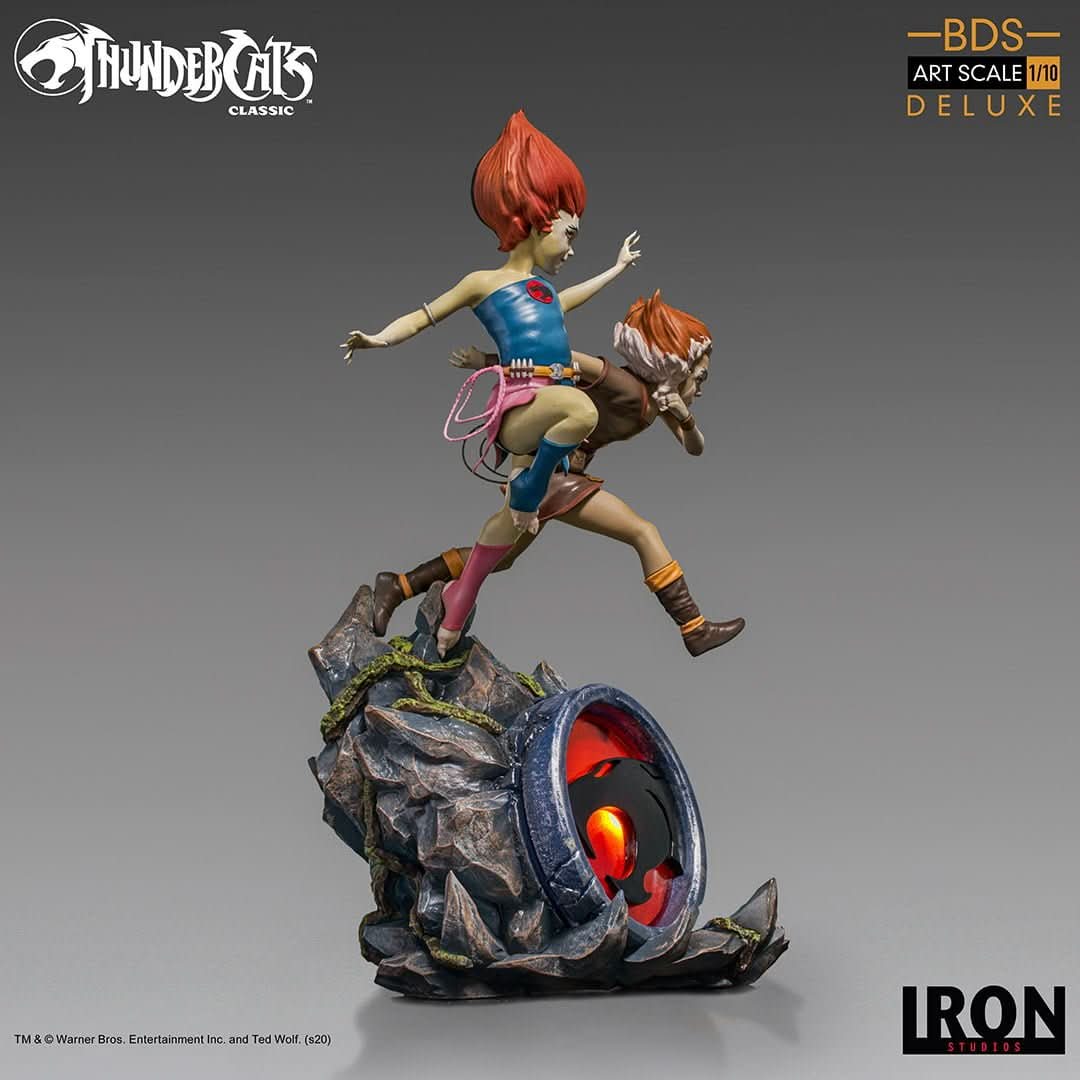 Wilykit & Wilykat Statue - Thundercats - Art Scale 1/10 - Iron Studios