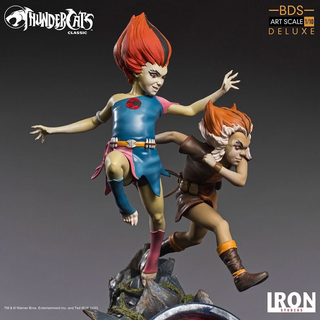 Wilykit & Wilykat Statue - Thundercats - Art Scale 1/10 - Iron Studios