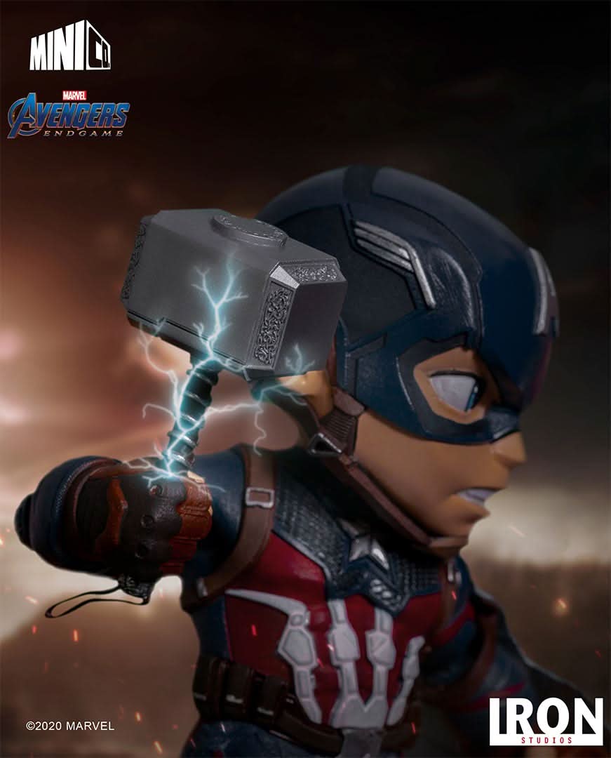 Figurine Captain America - Avengers: Endgame - Mini Co.