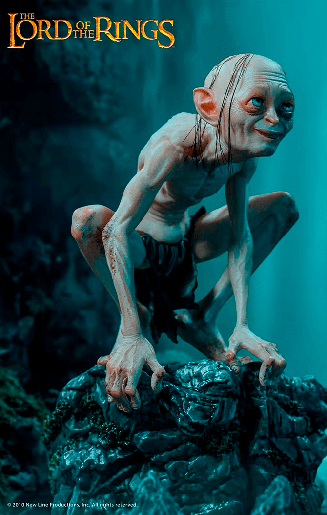 Statue Gollum - The Lord of the Rings - Art Scale 1/10