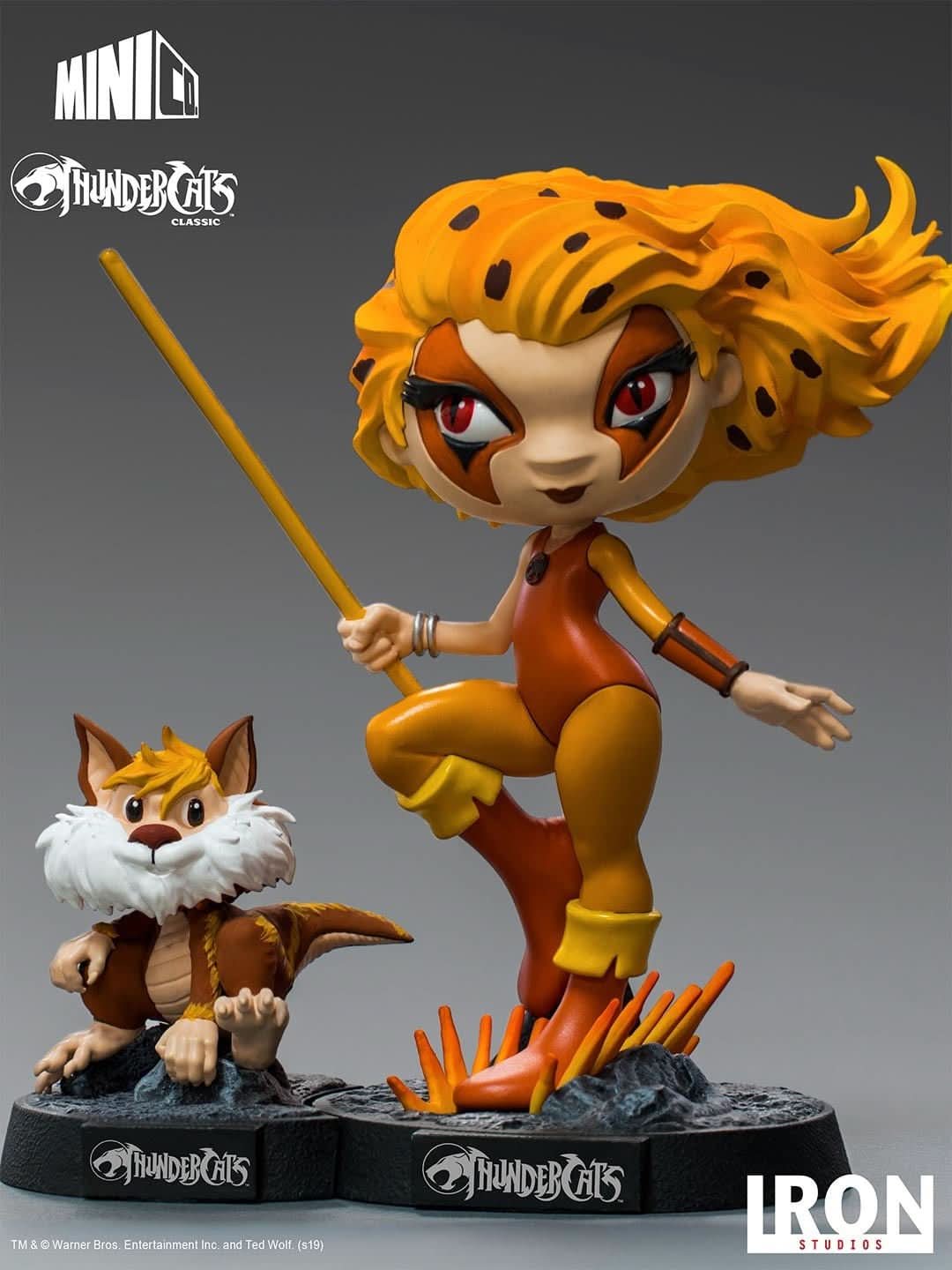Figurine Cheetara and Snarf - Thundercats - Mini Co.