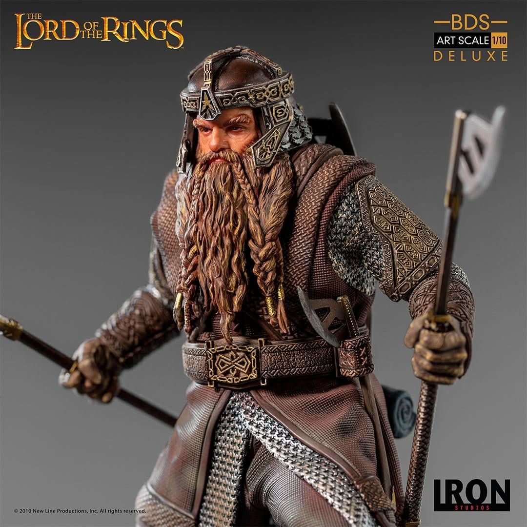Statue Gimli Deluxe - Lord Of The Rings - Art Scale 1/10 - The Fellowship of the Ring