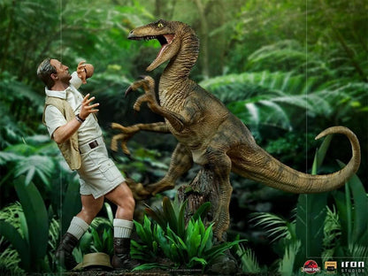 Statue Clever Girl - Jurassic Park - Art Scale 1/10