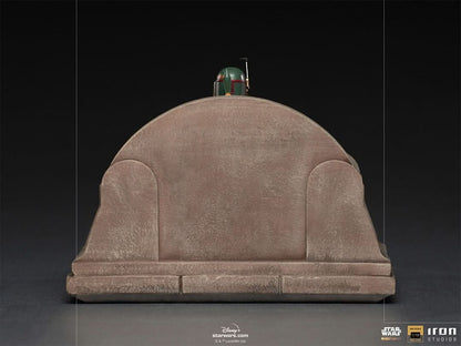Statue Boba Fett on Throne - Star Wars: The Mandalorian - Art Scale 1/10