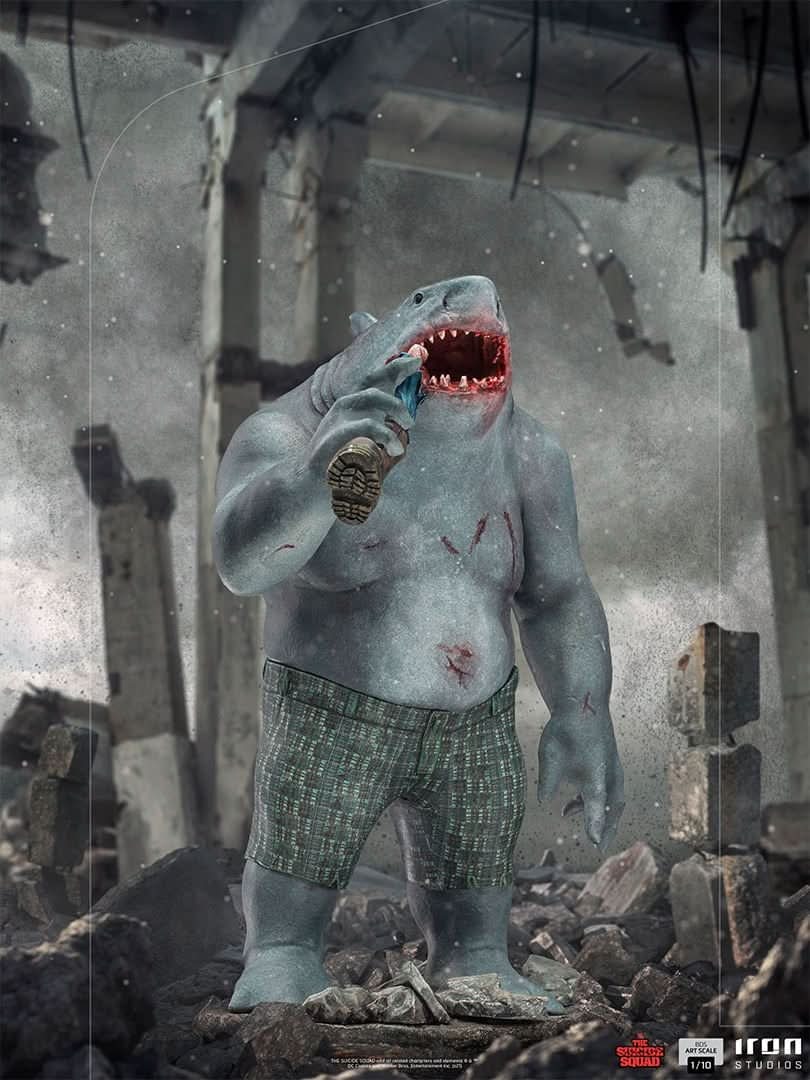 King Shark Statue - The Suicide Squad - BDS Art Scale 1/10