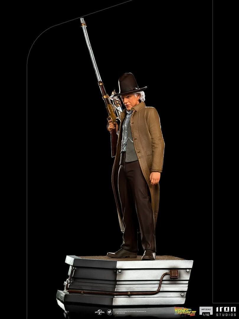 Statue Doc Brown - Back to the Future III - Art Scale 1/10