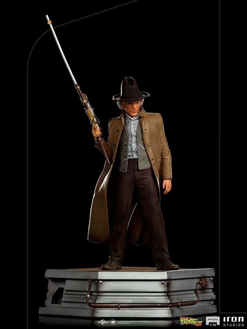 Statue Doc Brown - Back to the Future III - Art Scale 1/10