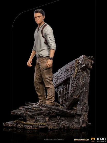 Nathan Drake Deluxe Statue - Uncharted (Movie) - Art Scale 1/10 - Iron Studios