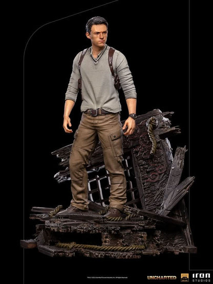 Nathan Drake Deluxe Statue - Uncharted (Movie) - Art Scale 1/10 - Iron Studios