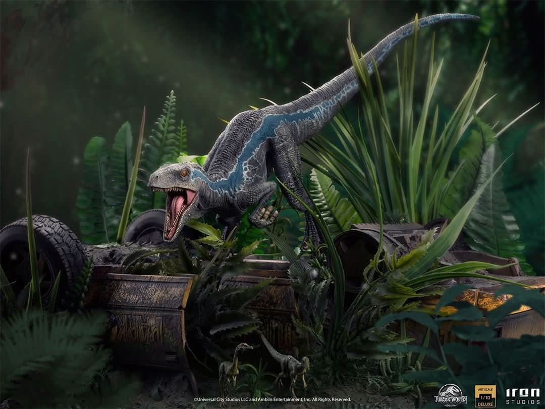 Statue Blue Deluxe - Jurassic World: Fallen Kingdom - Art Scale 1/10